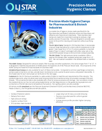 Thumbnail of document Data Sheet - SH Type II Series Sanitary Clamp